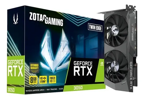 その他 RTX3050 8GB Placa de vídeo Nvidia Zotac Gaming GeForce RTX 30 Series RTX 3050