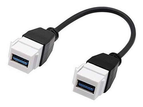 Conexion Usb 3.0 Conector Dama Para Placa Pared Panel 7.9