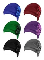 Comprar Gorros Sombreros Y Boinas 6 Gorros De Flores Talla Única