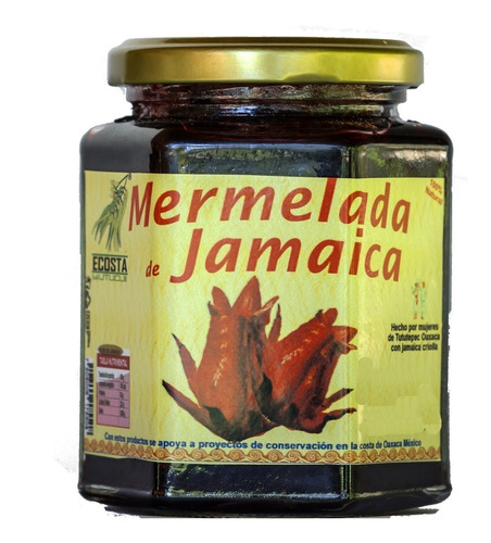 Mermelada Artesanal De Jamaica 100% Natural 350g X 4
