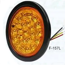 Comprar Stop Redondo Led Aro De Goma Camiones Autobuses Cavas Bateas