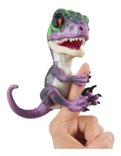 Fingerlings Dinosaurio Velociraptor Interactivo +40 Sonidos