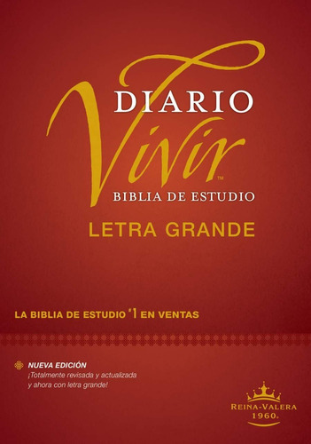 Biblia Estudio Diario Vivir Reina Valera 1960 Letra Grande