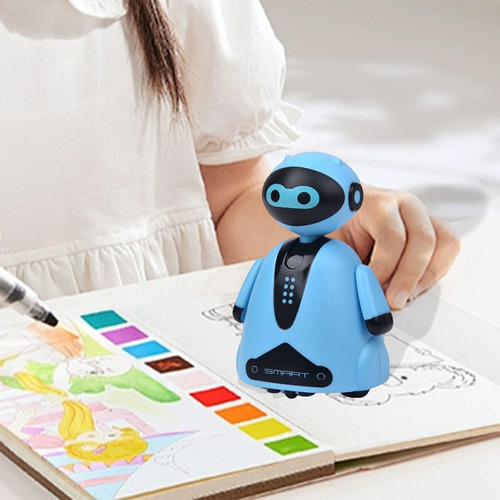 Robot De Inducción Que Sigue Línea, Robot Eléctrico Para