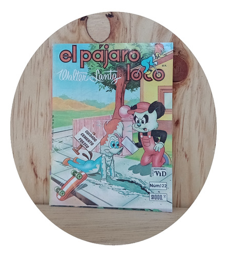 Revista Cómic El Pájaro Loco No. 122 Editorial Vid 