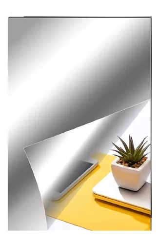 Espejos autoadhesivos para pared (12 unidades, 0.315 x 0.315 x 0.039 in),  azulejos de espejo autoadhesivos. Adhesivos de panel para techos