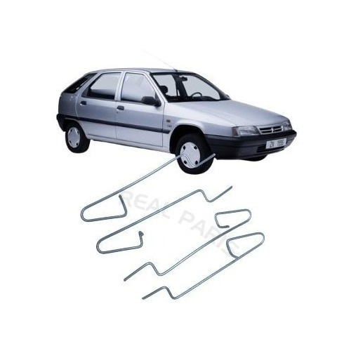 Kit Trava Pastilha Traseira Peugeot 206 207 306 Xsara