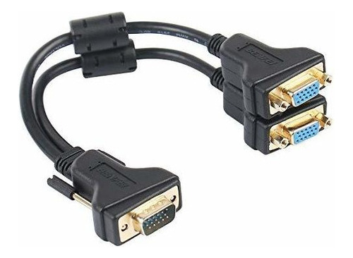 Cable Divisor Vga, Divisor Vga Y Benfei Para Duplicacion De