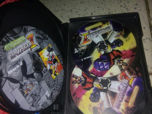 Mazinger Z Megabox En Dvd Excelente Estado 50 Capítulos (Usado)