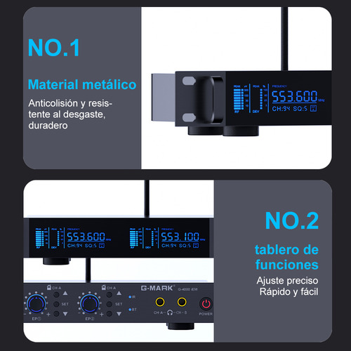 G-mark G4000 System Monitoring Monitor Bluetooth 4 Receptore