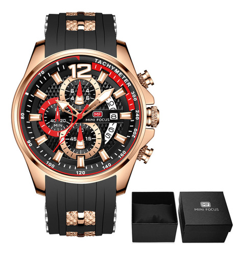 Reloj Luminous Fashion Para Hombre Con Caja De Regalo