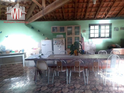 Imagem 10 de 30 de Chácara Rica Em Água Com Lago, 04 Dormitórios À Venda, 10000 M² Por R$ 640.000 - Pedra Bela/sp - Ch0250