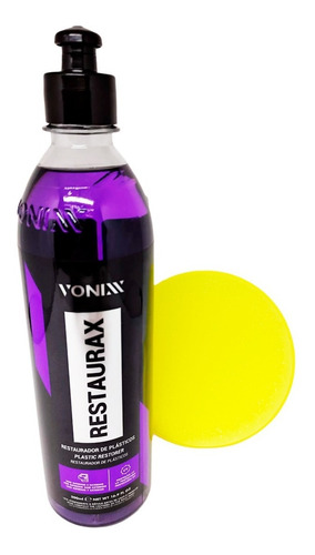 Imagem 2 de 7 de Restaurador De Plásticos Restaurax 500ml Vonixx