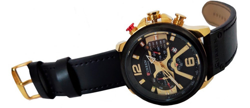 Relógio Masculino Curren 8329 Pulseira Couro