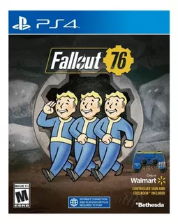 Fallout 76 Steelbook Fisico Ps4 Incluye Skin Joystick