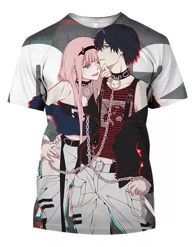 Camisa Anime Darling in the Franxx Hiro