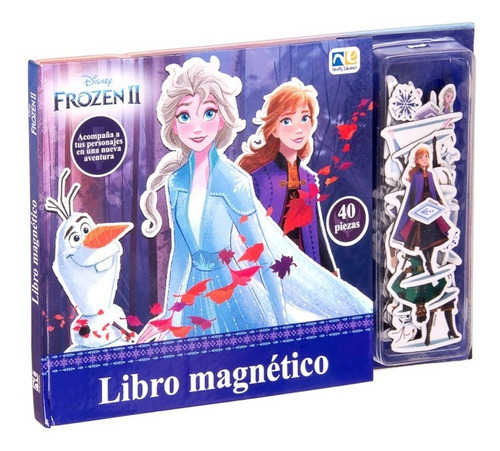 Libro Magnetico Frozen 2: Libro Magnetico, De Disney. Serie 1 Editorial Novelty, Tapa Dura, Edición 1 En Español, 2023