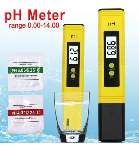 Calibrador medidor ph digital para agua liquidos aquarios piscina
