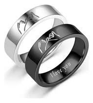 Comprar Hmooy Anillos A Juego Para Parejas, Anillos De Promesa Con .