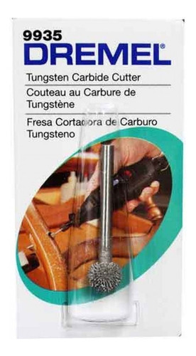 Fresa Carburo Tungsteno Dient Abrasivo Minitorno Dremel 9935