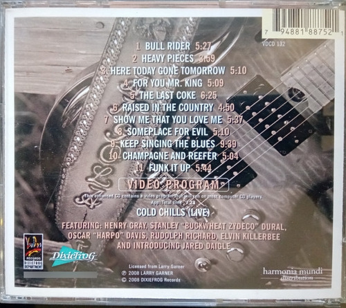 Cd Here Today Gone Tomorrow (larry Garner) Estándar