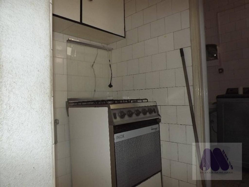 Imagem 11 de 11 de Apartamento Com 1 Dormitório À Venda, 40 M² Por R$ 200.000,00 - Boqueirão - Santos/sp - Ap1198