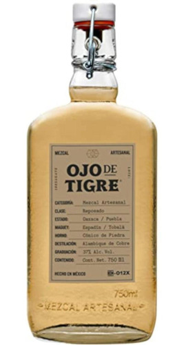 Mezcal Ojo De Tigre Reposado 750 Ml