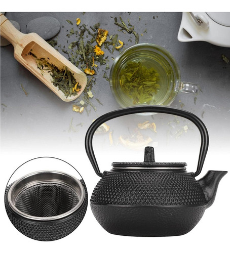 S Tetera De Hierro Con Infusor De Acero Inoxidable, Hierro.
