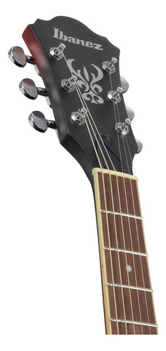 Guitarra eléctrica semiacústica AS53-SRF, guía para la mano derecha de Ibanez