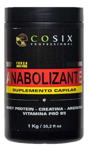 Ecosix Anabolizante Máscara Suplemento Capilar 1 Kg