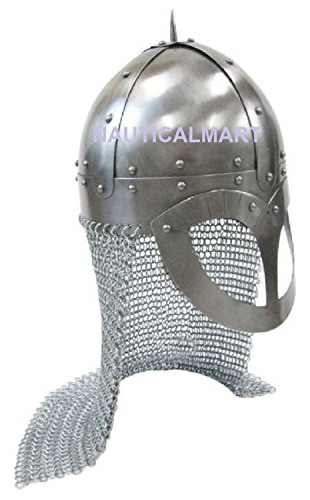 Arma Y Armadura - Nauticalmart Casco Vikingo-normando Con Ca