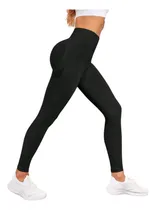 Comprar Lycra  Leggins Deportivo Push Up - Negro Ref. 1020
