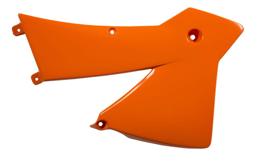 Set De Aletas Radiador Naranja Ktm Sx 125 2001 Cafe Race