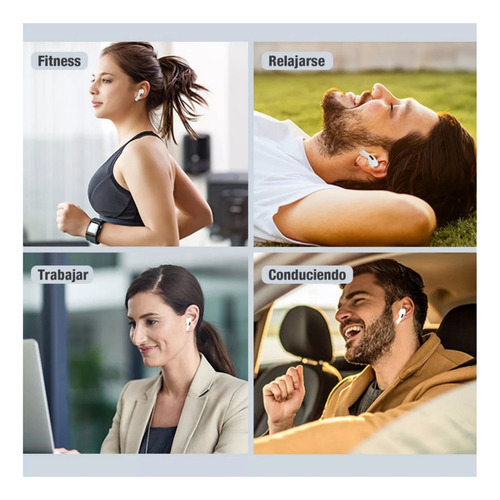 Auriculares Inalámbricos Pro3 Compatibles Con iPhone Android Auriculares Bluetooth Oem Mfdf R30 In-ear I8 inalámbricos c/estuche de carga para Tws Pro3 blanco