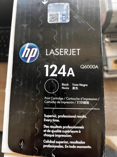 Tóner Hp 124a Q6000a Original Negro (Usado)