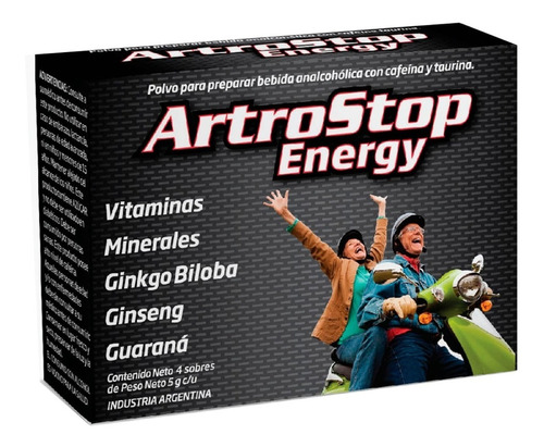 Artrostop Energy 4 Sobres 5gc/u