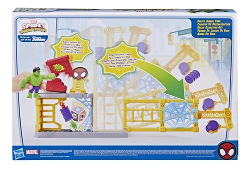 Set de juego Polk Spidey Arena Do Hulk F3717