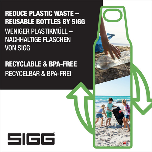 Sigg - Botella De Agua Aislada - Termo Flask Hot & Cold One.