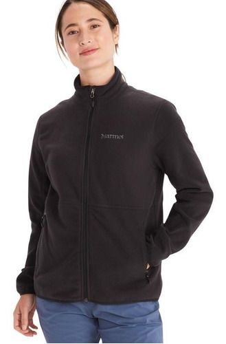 Polar Mujer Marmot Rocklin Full Zip Negro