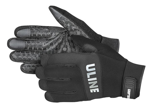 Guantes Gription Resistentes A Cortes - Negros, Grandes