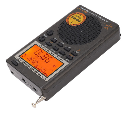 Receptor Digital De Banda Completa Fm Mw Sw Ssb Lsb Cb Vhf U