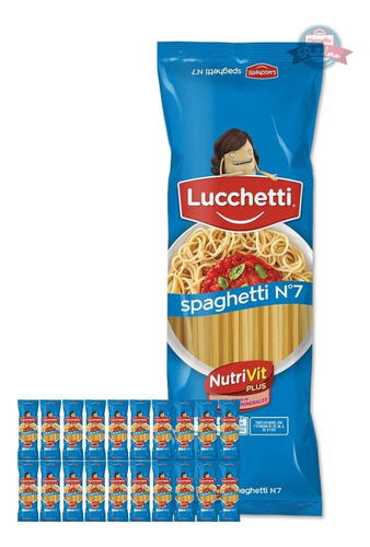 Fideos Spaghetti N°7 20x500gr Lucchetti