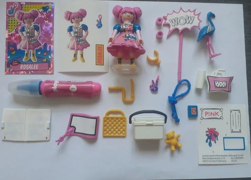 Imagen 5 de 9 de Playmobil 70472 Rosalee Comic World Intek 30 Piezas Playking