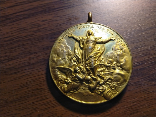 Medalla Luis Gonzaga Religiosa 1891