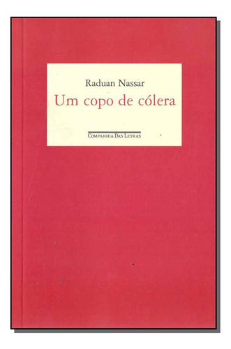 Libro Um Copo De Colera De Nassar Raduan Cia Das Letras