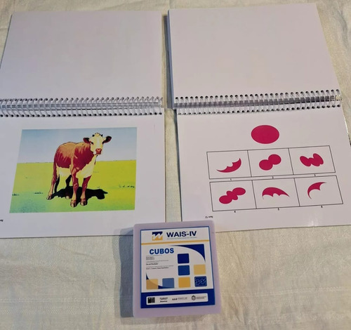 Cuadernillos De Estimulos Wais Iv + Set De Cubos Kohs