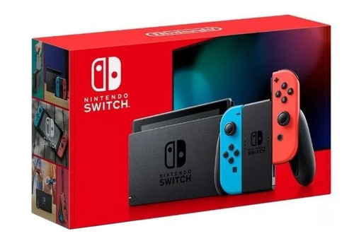 Consola Nintendo Switch Neon Gris Joy-con Original Nuevo Con Accesorios   /u