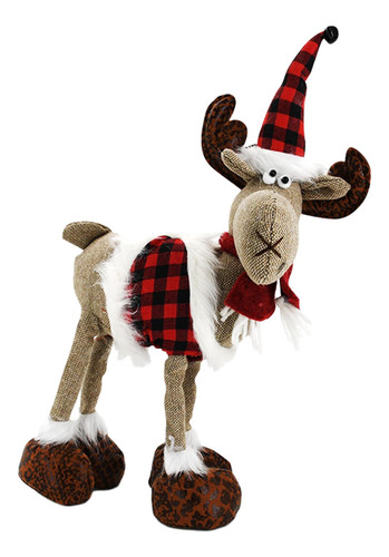 Natal Elk Boneca Enfeites De Natal Festa Favor Veado