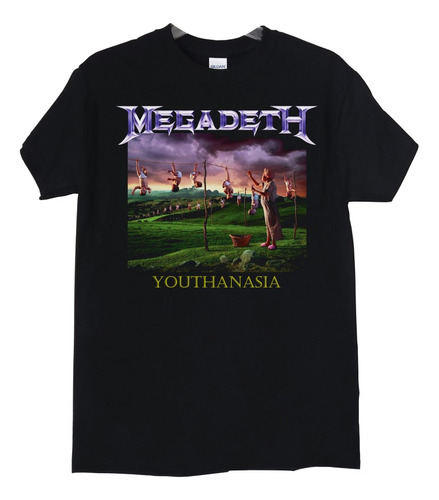 Polera Megadeth Youthanasia Metal Abominatron