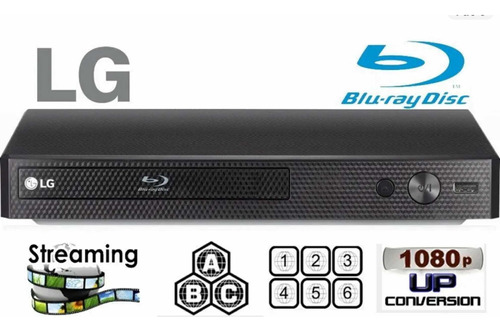 Reproductor Bluray LG Multiregion  En Caja Sin Usar